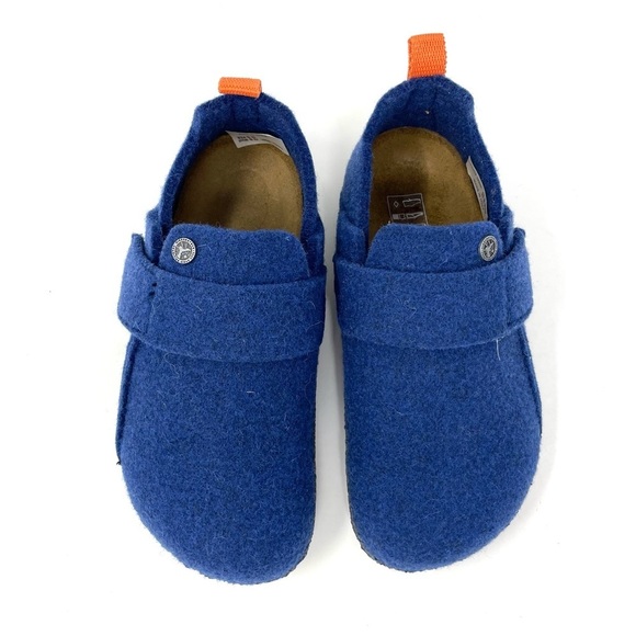 NEW Birkenstock Zermatt Blue Wool Shoes Size C12 /30 - Picture 5 of 10